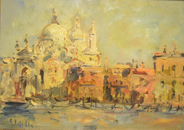 Emanuele Cappello VENEZIA olio su tela, cm 50x70