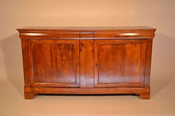 Credenza in noce, Toscana sec. XIX, cm 101x187x56