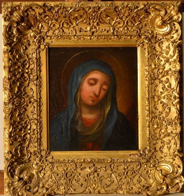 Scuola italiana sec. XIX MADONNA dipinto