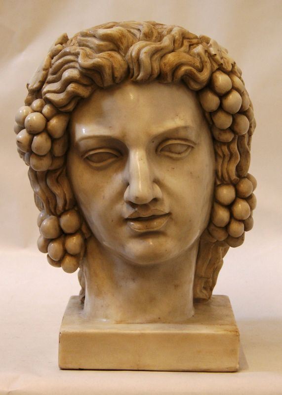 Scultura, sec. XIX, BACCO, in marmo, alt. cm 36