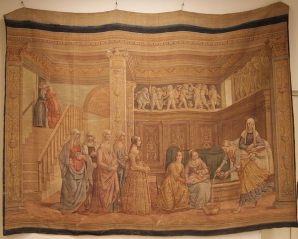 Succo d'erba  SCENA SACRA  cm 334x254  - Asta Antiquariato, Collezionismo & Gioielli - Poggio Bracciolini Casa d'Aste