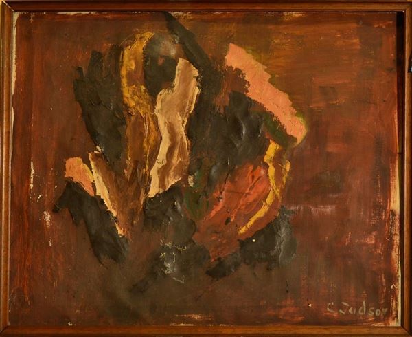 Judson                                                        SENZA TITOLO                                                                olio su tela, cm 61x76  - Asta Antiquariato, Collezionismo & Gioielli - Poggio Bracciolini Casa d'Aste