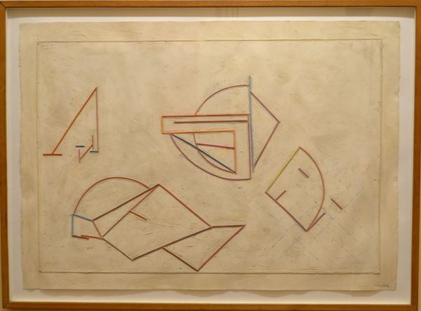 Lee FatÃ¨                                                             SENZA TITOLO                                                            tecnica mista su carta, cm 75x105