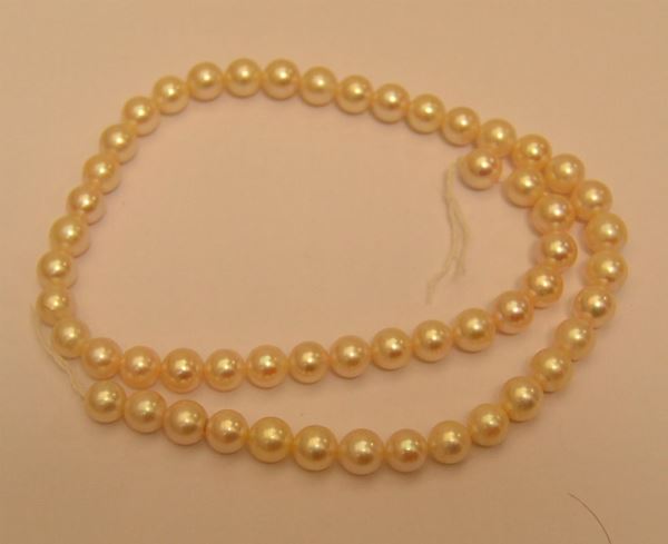 Filo di perle, AKOIA, diametro mm 7
