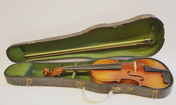 Violino, cm 58,5, con custodia