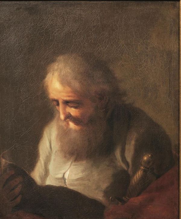 Scuola veneta, sec. XVIII   SAN PAOLO    olio su tela, cm 74x62