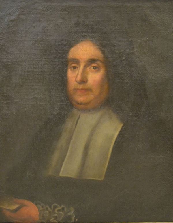 Scuola Italiana, sec. XVIII   RITRATTO DI GENTILUOMO   olio su tela, cm 72x60