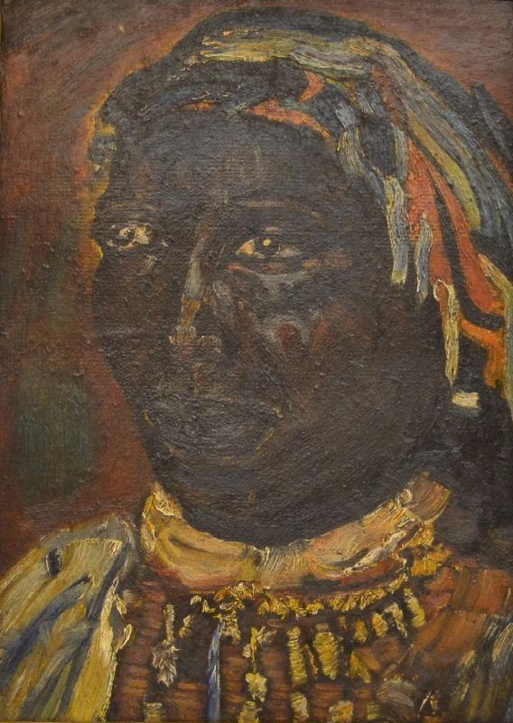  Scuola del sec. XX                                                            - Asta Gioielli, Argenti, Modernariato, Dipinti, Mobili e Oggetti d'Arte - Poggio Bracciolini Casa d'Aste