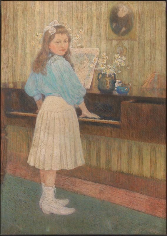  Scuola Belga dei secc. XIX-XX   - Asta Gioielli, Argenti, Modernariato, Dipinti, Mobili e Oggetti d'Arte - Poggio Bracciolini Casa d'Aste