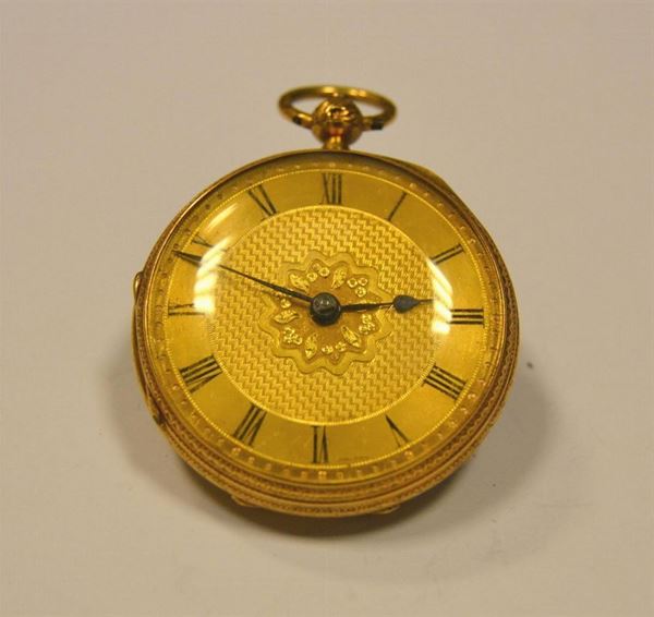  Orologio da tasca, Inghilterra sec. XIX/XX 