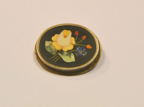  Spilla &nbsp;secolo &nbsp;XIX/XX in argento 