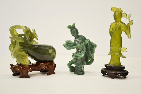  TRE SCULTURE,  CINA, sec. XX 