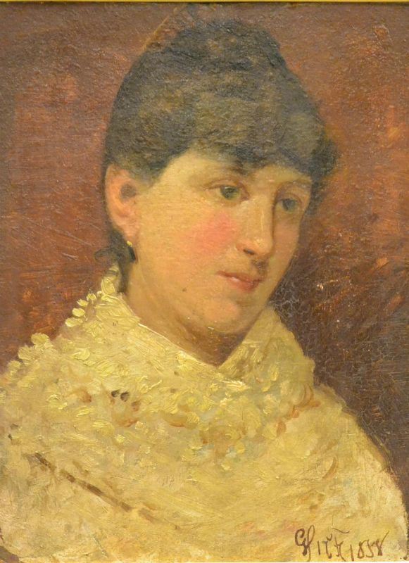  Scuola italiana, fine sec. XIX   - Asta Antiquariato, Collezionismo & Gioielli - Poggio Bracciolini Casa d'Aste