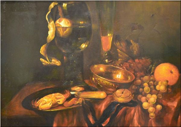  Scuola italiana, sec. XX   - Asta Antiquariato, Collezionismo & Gioielli - Poggio Bracciolini Casa d'Aste
