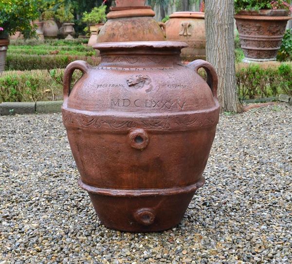  Orcio, Toscana, sec. XVIII,  in terracotta,