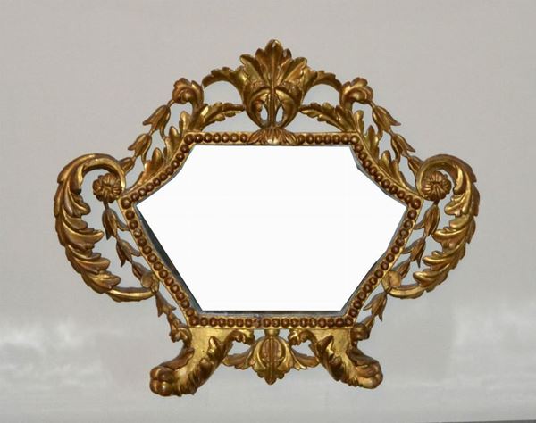  Cartagloria, Toscana, sec. XVIII,  in legno intagliato