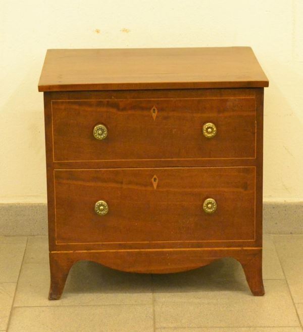  Comodino, Inghilterra, sec. XX,  ad uso di comoda,  - Asta Antiquariato, Collezionismo & Gioielli - Poggio Bracciolini Casa d'Aste