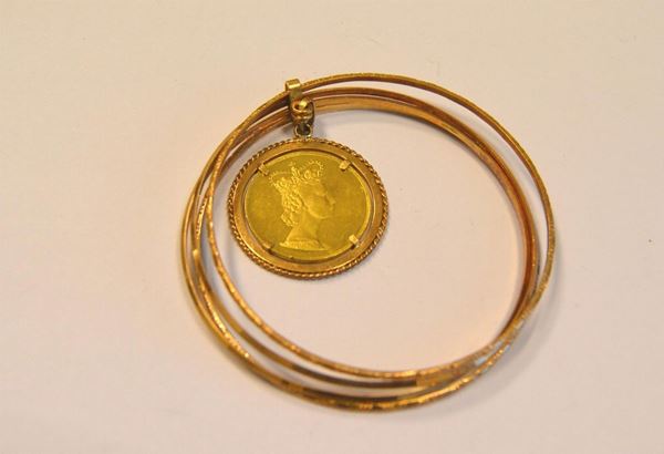  Bracciale in oro giallo 