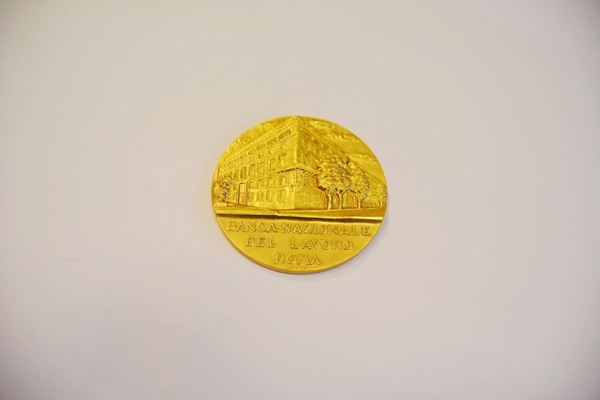  Medaglia in oro giallo    - Asta Decorazione di interni - Poggio Bracciolini Casa d'Aste