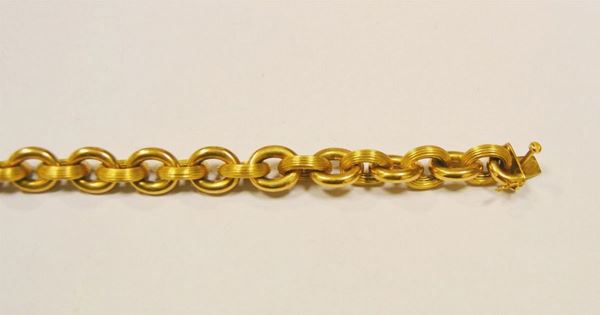  Bracciale in oro giallo  