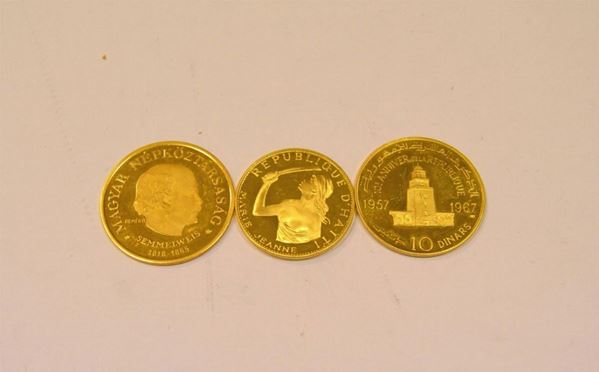  Moneta in oro 900/1000   - Asta Decorazione di interni - Poggio Bracciolini Casa d'Aste