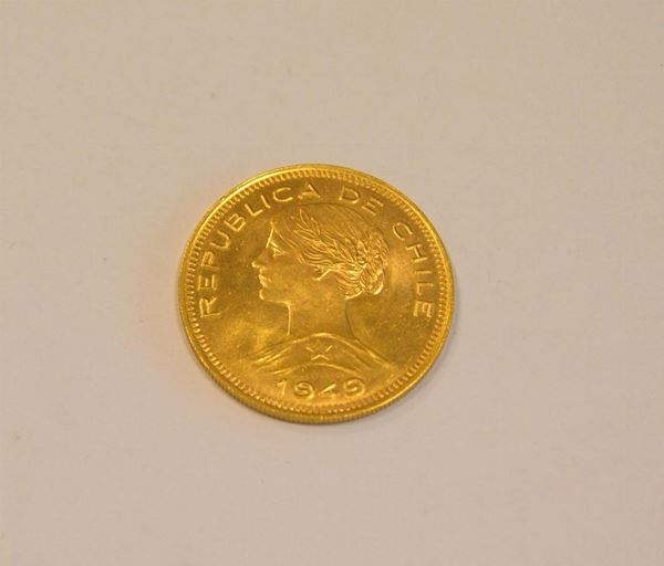 Moneta in oro 900/1000   - Asta Decorazione di interni - Poggio Bracciolini Casa d'Aste