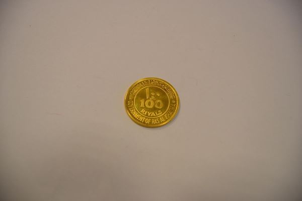  Medaglia commemorativa in oro 900/1000 