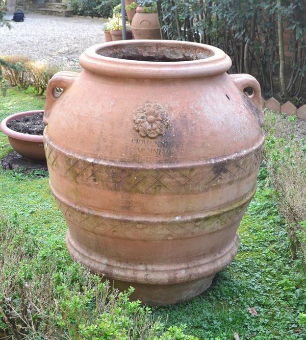  Orcio, sec. XIX,  in terracotta, 