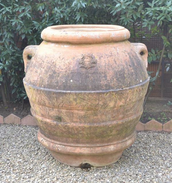  Orcio, sec. XIX,  in terracotta, 