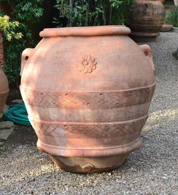  Orcio, sec. XIX,  in terracotta,