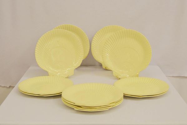  Dodici piatti, sec. XX,  manifattura Wedgwood, 