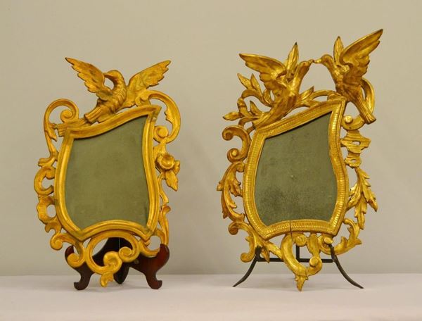  Specchierina, Toscana, sec. XVIII,  entro cornice
