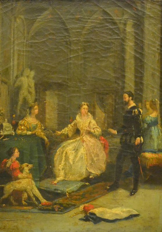  Scuola francese, fine sec. XIX 