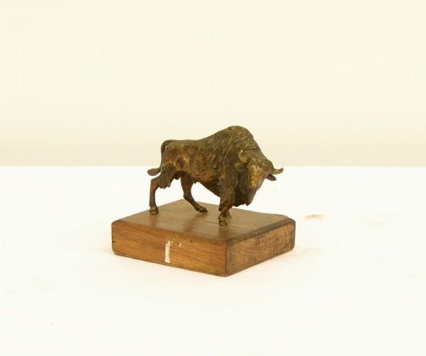  Scultura, scuola nord europa, fine sec. XIX,   in bronzo, 