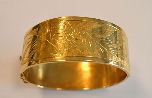 Bracciale in oro giallo 