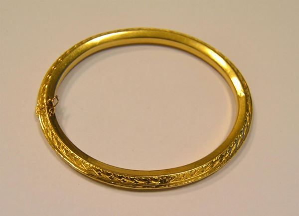  Bracciale in oro giallo 