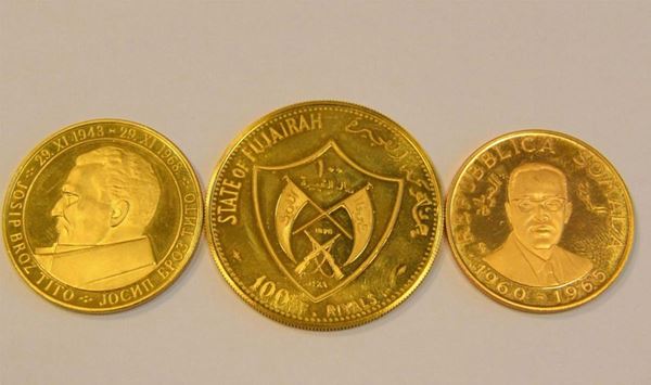  Medaglia in oro 900/1000  
