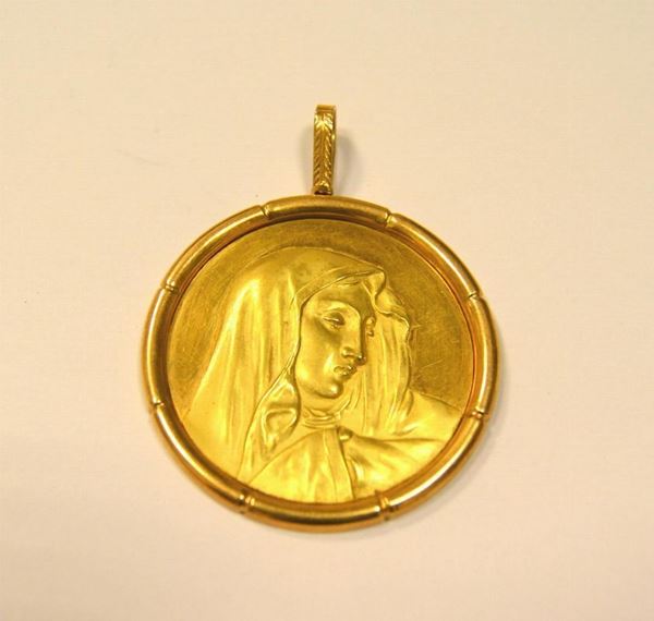  Pendente in oro giallo  