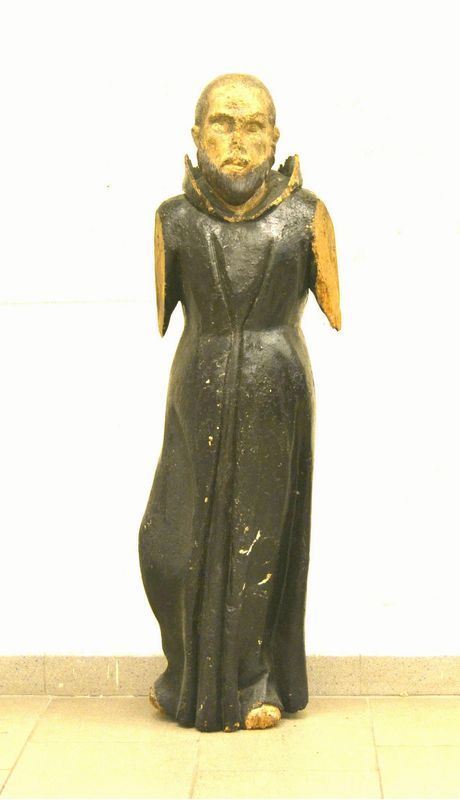  Scultura, Toscana, sec. XVII,  in legno policromo, 
