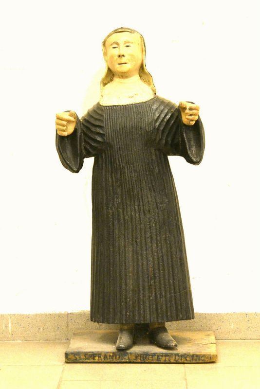  Scultura, Toscana, sec. XVII,  in legno policromo,
