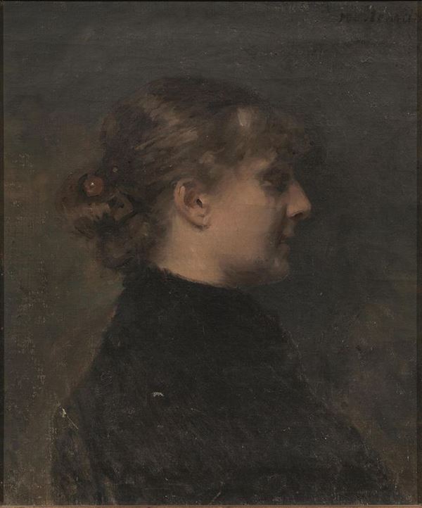  Scuola del sec. XIX   - Asta Gioielli, Argenti, Arredi, Dipinti e Oggetti d'arte - Poggio Bracciolini Casa d'Aste