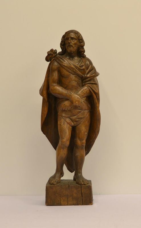  Scultura, sec. XVIII,  in legno, raffigurante
