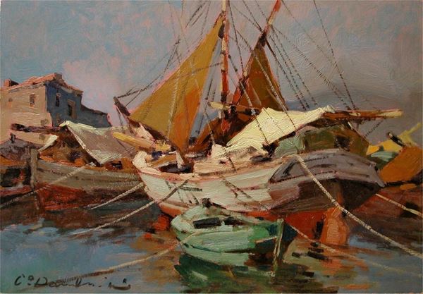  Carlo Domenici   - Asta Gioielli, Argenti, Arredi, Dipinti e Oggetti d'arte - Poggio Bracciolini Casa d'Aste