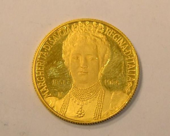  Moneta in oro 900/1000   - Asta Antiquariato, collezionismo e gioielli - Poggio Bracciolini Casa d'Aste