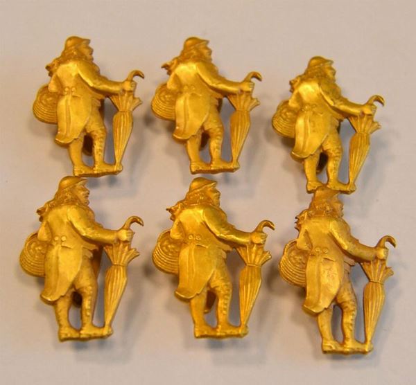  Distintivo in oro   - Asta Antiquariato, collezionismo e gioielli - Poggio Bracciolini Casa d'Aste