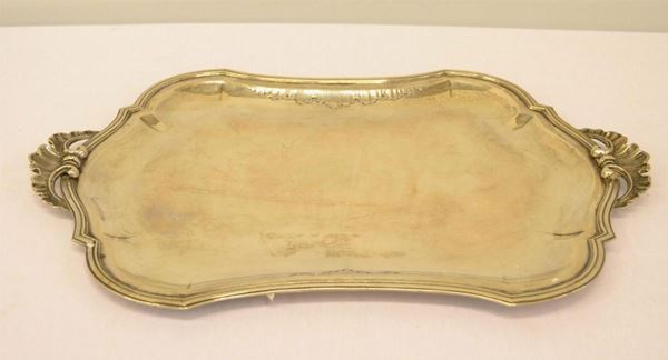 Vassoio in argento   - Asta Antiquariato, collezionismo e gioielli - Poggio Bracciolini Casa d'Aste