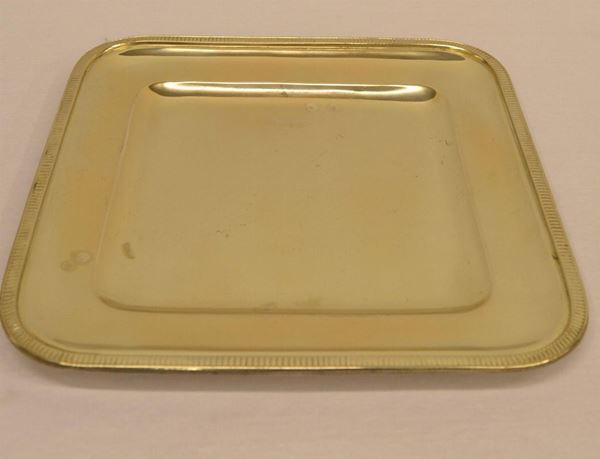   Vassoio,  Massera Torino in argento    - Asta Antiquariato, collezionismo e gioielli - Poggio Bracciolini Casa d'Aste