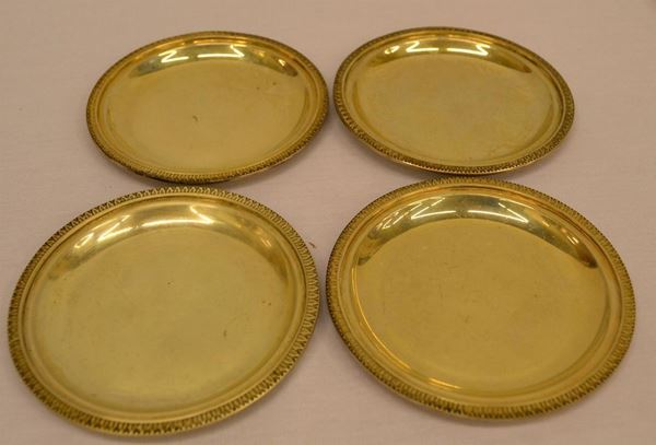  Dodici sottobicchieri in argento   - Asta Antiquariato, collezionismo e gioielli - Poggio Bracciolini Casa d'Aste