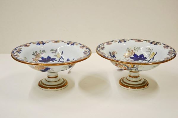   COPPIA DI ALZATE, INGHILTERRA, SECOLO XX   - Asta Antiquariato, collezionismo e gioielli - Poggio Bracciolini Casa d'Aste