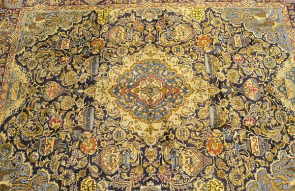  Tappeto persiano Kashmar Korassan,  di vecchia manifattura,  - Asta Antiquariato, collezionismo e gioielli - Poggio Bracciolini Casa d'Aste